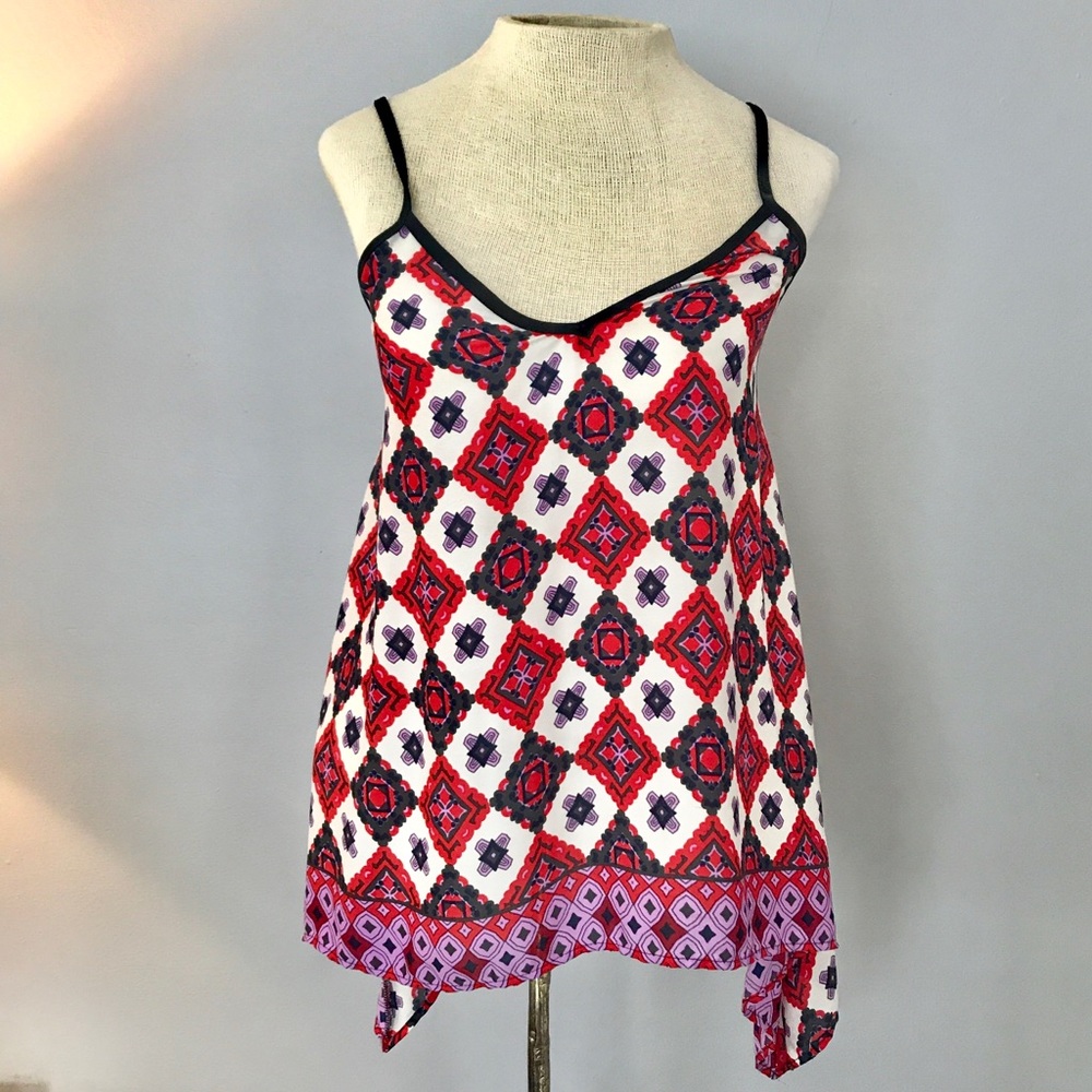 Blue Rain Sleeveless Top